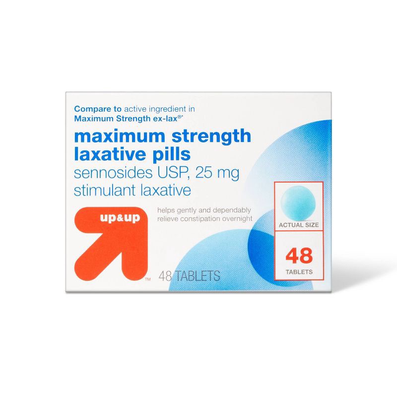 slide 1 of 5, Laxative Tablets - 48ct - up&up™, 48 ct