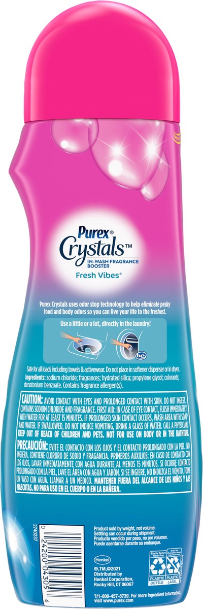 slide 2 of 3, Purex Crystals Fresh Vibes Odor stop, 1.31 lb