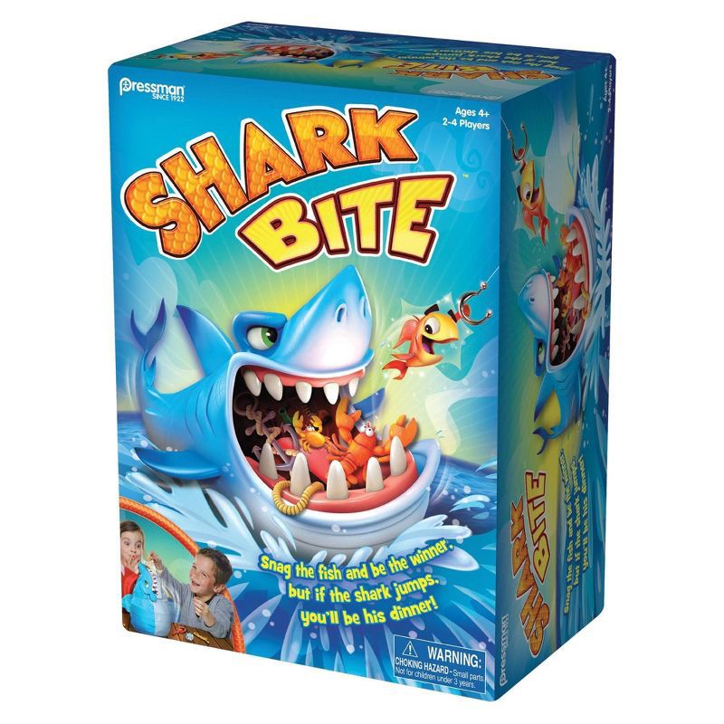 slide 6 of 7, Pressman Shark Bite Game, 1 ct