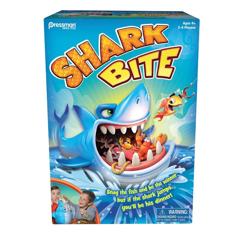 slide 1 of 7, Pressman Shark Bite Game, 1 ct