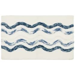 Room & Retreat Spinnaker Bath Rug Blue 20"x32"