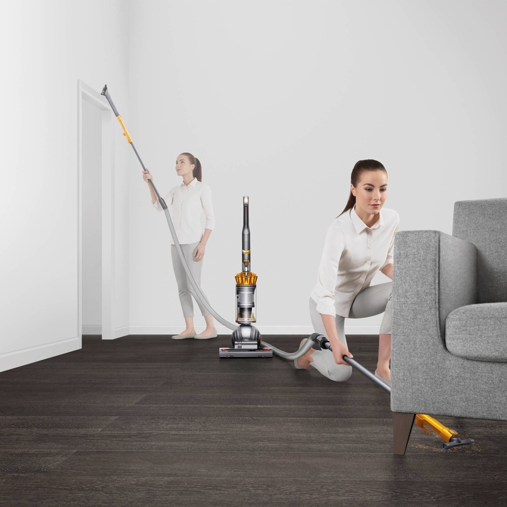 slide 7 of 7, Dyson Ball Multifloor 2 Upright Vacuum - Yellow/Iron - Model 227633-01/334175-01, 1 ct