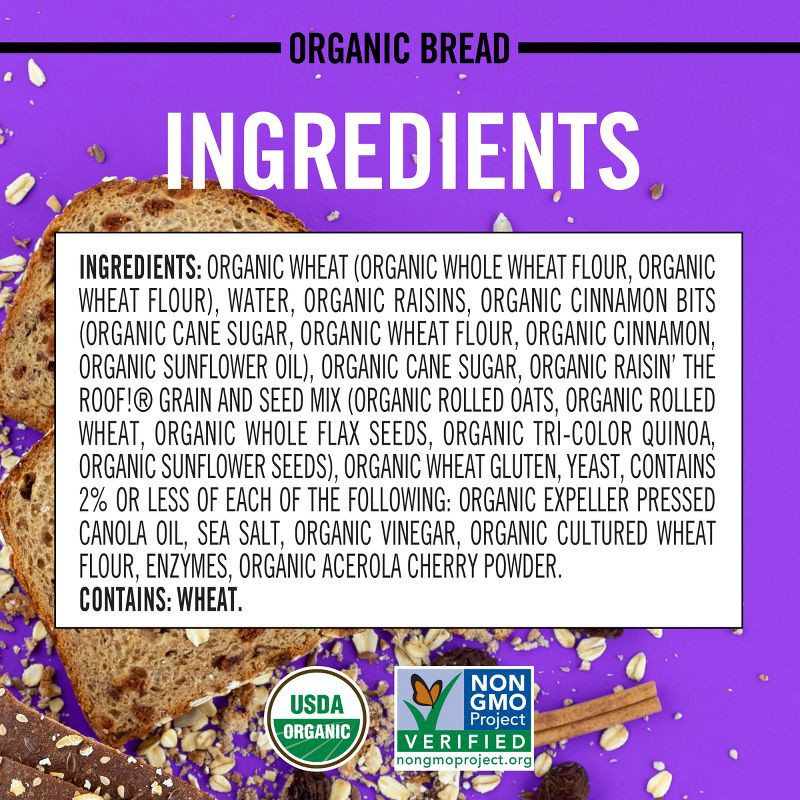 slide 6 of 16, Dave's Killer Bread Organic Raisin' the Roof - 18oz, 18 oz