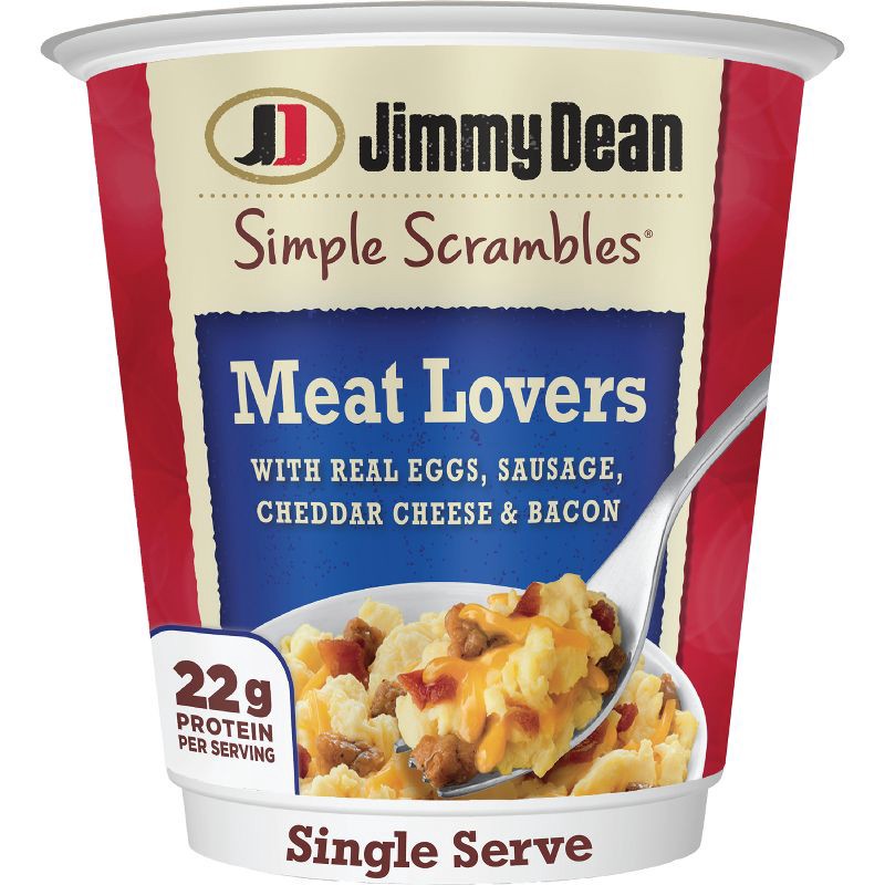 slide 6 of 6, Jimmy Dean Simple Scrambles Meat Lovers - 5.35oz, 5.35 oz