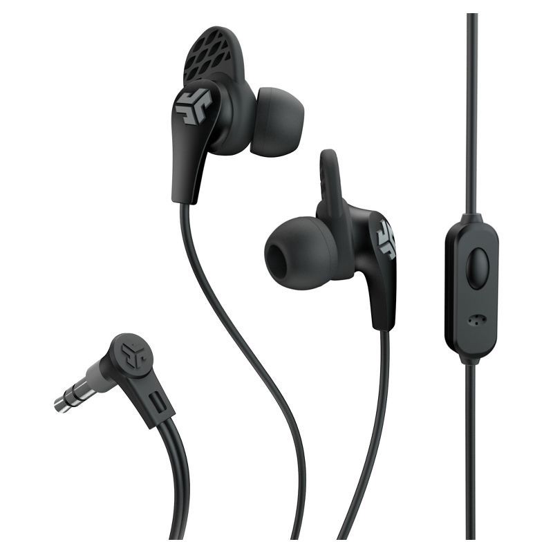 slide 3 of 4, JLab Wired JBuds Pro with Universal Mic - Black, 1 ct