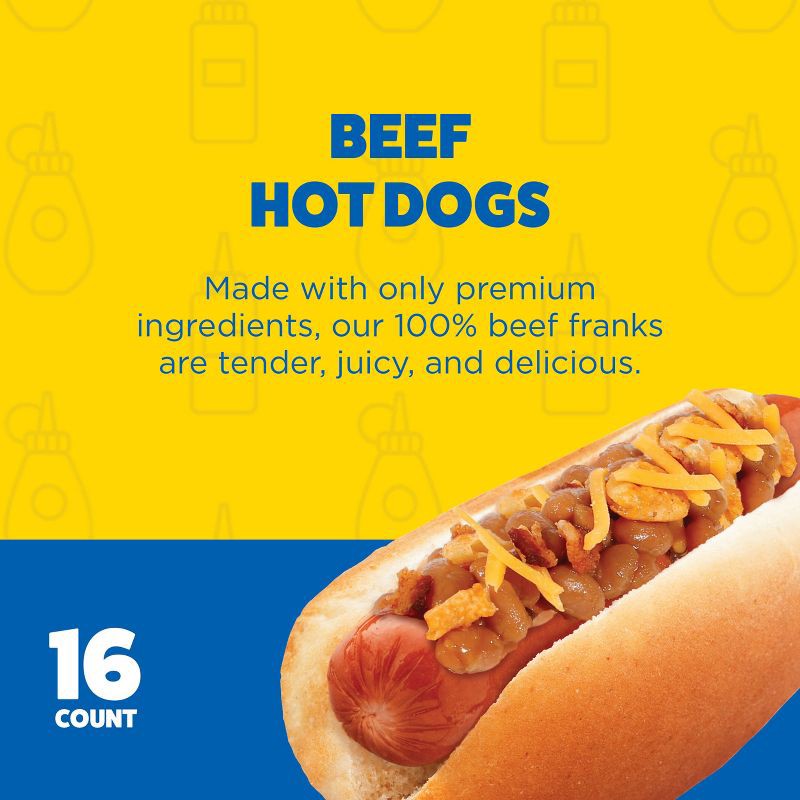 slide 8 of 10, Ball Park Beef Franks - 30oz/16ct, 30 oz, 16 ct
