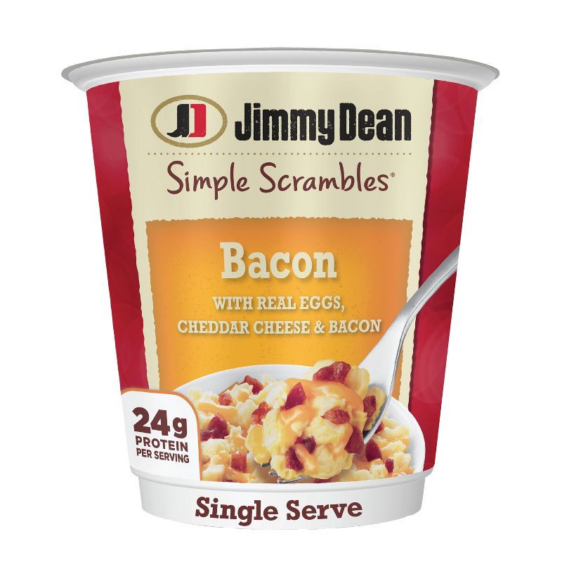 slide 1 of 6, Jimmy Dean Simple Scrambles Bacon - 5.35oz, 5.35 oz