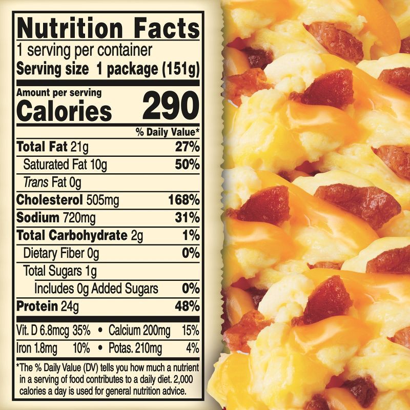 slide 7 of 7, Jimmy Dean Simple Scrambles Bacon - 5.35oz, 5.35 oz
