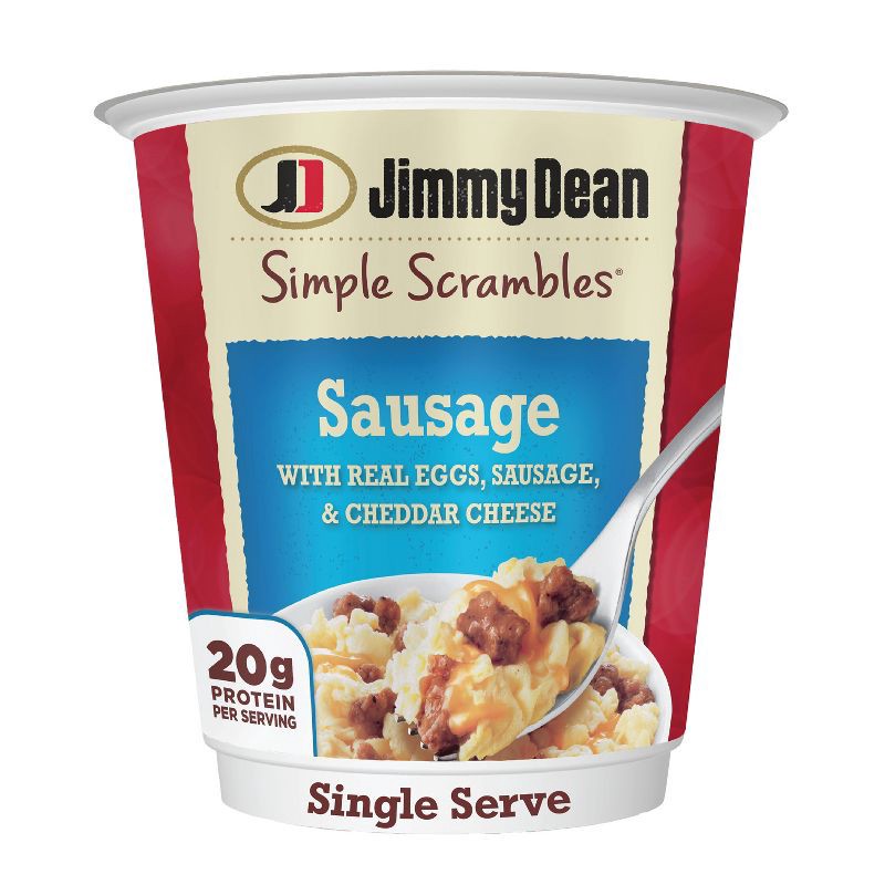 slide 1 of 6, Jimmy Dean Simple Scrambles - Sausage - 5.35oz, 5.35 oz