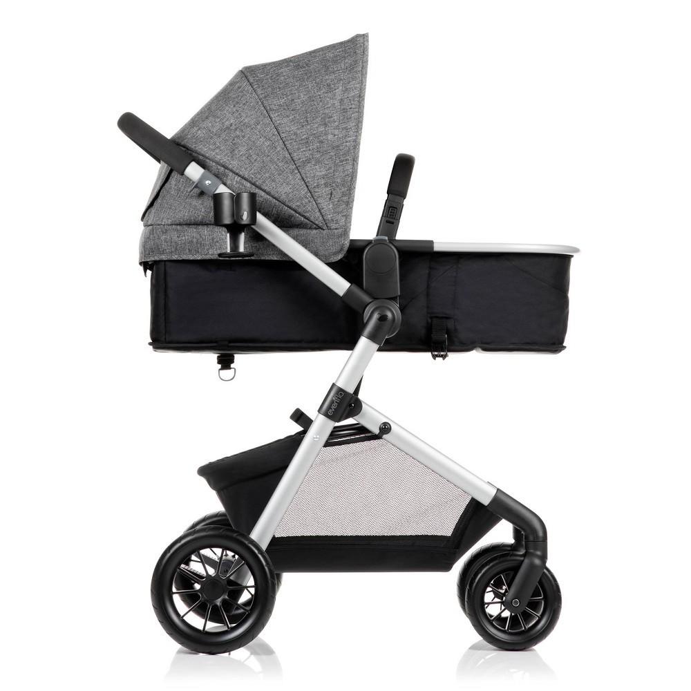 Evenflo pivot modular top travel system aspen skies