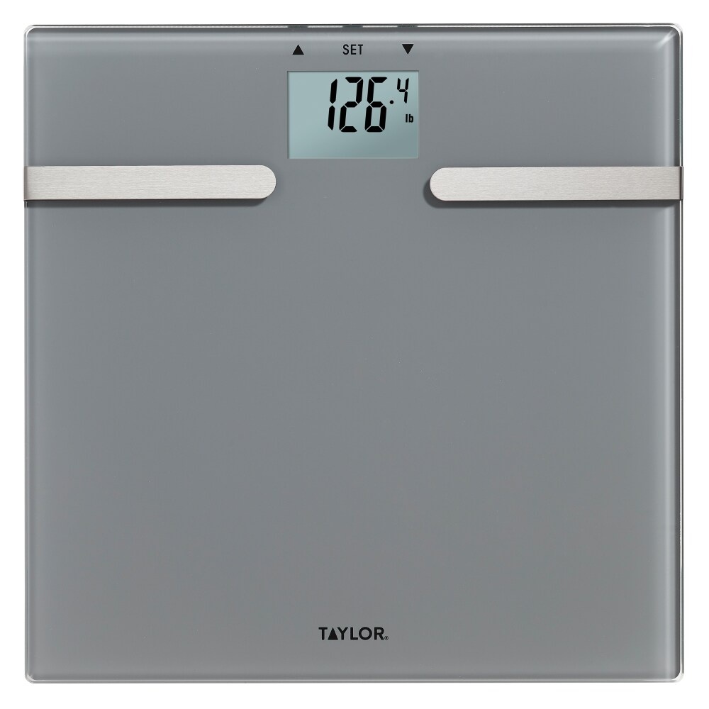 slide 1 of 1, Taylor Bathroom Scale - Charcoal Gray, 1 ct