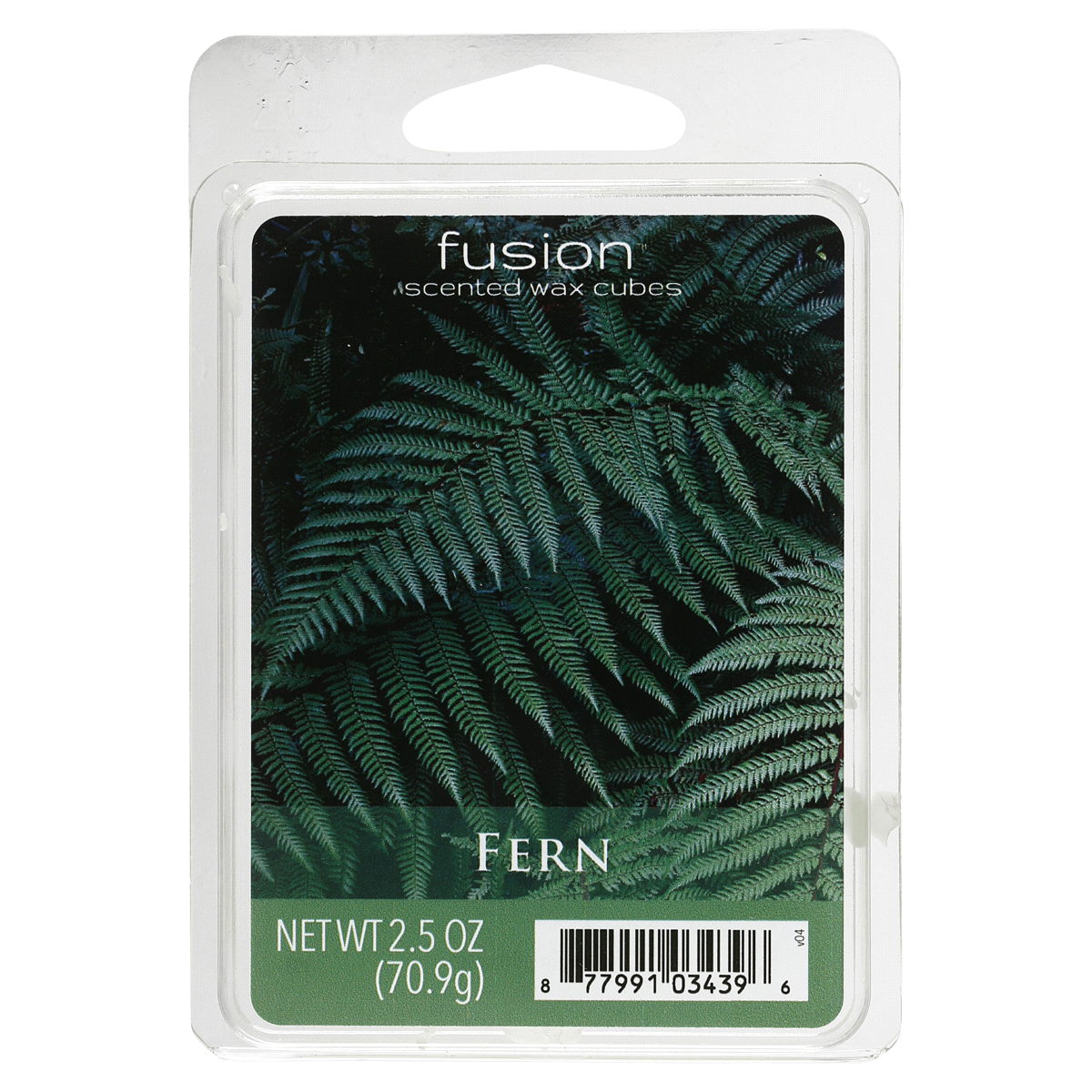 slide 1 of 1, Fusion Fern Scented Wax Cubes, 2.5 oz