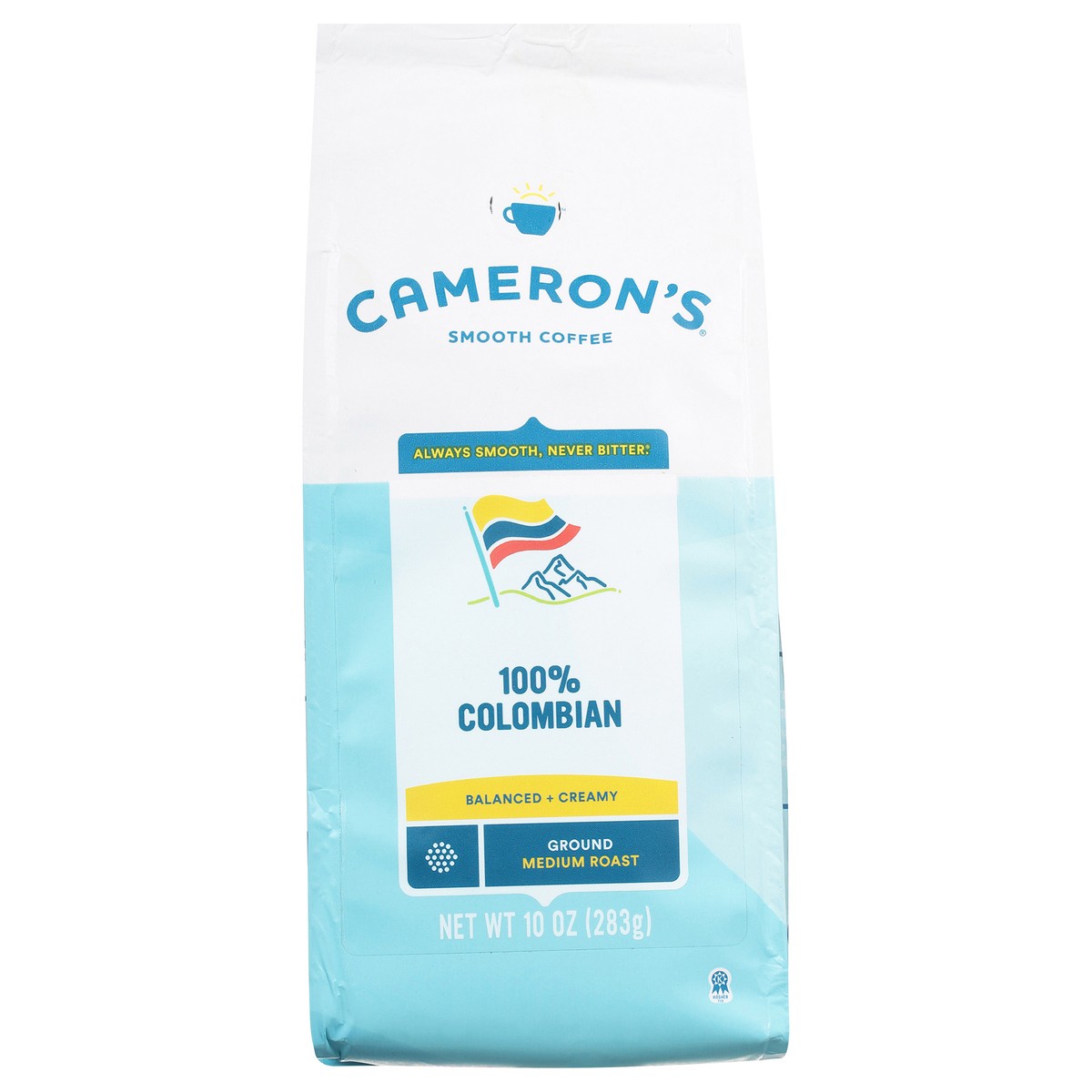 slide 1 of 1, Cameron's Medium Roast Ground Smooth 100% Colombian Coffee 10 oz, 10 oz