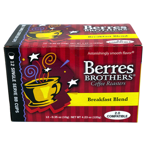 slide 1 of 1, Berres Brothers Breakfast Blend Single Serve Coffee, 12 ct