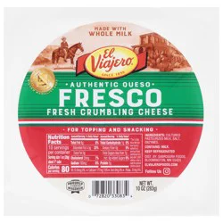 El Viajero Queso Fresco 10 oz