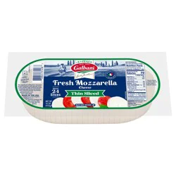 Galbani 16oz Fresh Mozzarella Thin Sliced Log