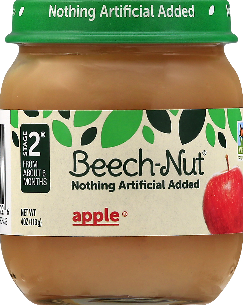 slide 6 of 7, Beech-Nut Bchnut Clsscs Stg2 Apples Jar, 4 oz