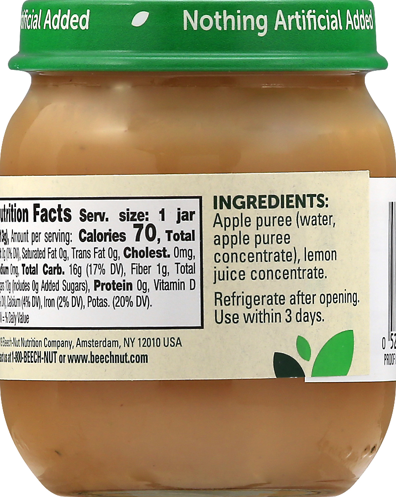 slide 3 of 7, Beech-Nut Bchnut Clsscs Stg2 Apples Jar, 4 oz
