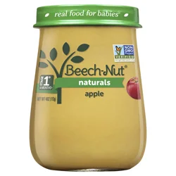 Beech-Nut Naturals Stage 1 (4 Months+) Apple 4 oz