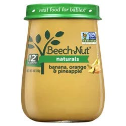Beech-Nut Naturals Stage 2 (6+ months) Banana Orange & Pineapple 4 oz