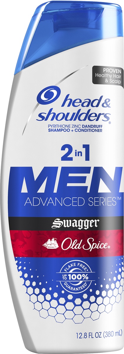 slide 3 of 3, Head & Shoulders Head and Shoulders Old Spice Swagger Anti-Dandruff 2-in-1 Shampoo + Conditioner, 12.8fl oz, 12.8 fl oz