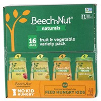 slide 8 of 29, Beech-Nut Naturals Stage 1, Variety Baby Food Jar, 16 ct, 4 oz