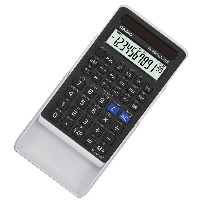 slide 2 of 3, Casio fx-260 Solar II Scientific Calculator - Black (FX260SLRII), 1 ct