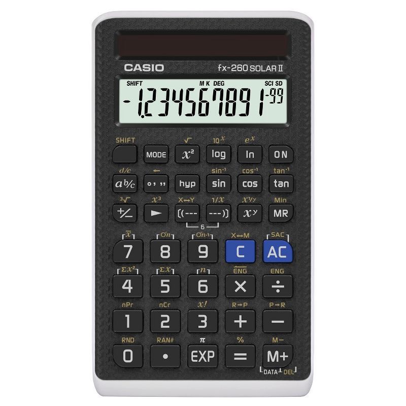 slide 1 of 3, Casio fx-260 Solar II Scientific Calculator - Black (FX260SLRII), 1 ct