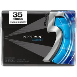 5 Gum Sugar-Free Peppermint Cobalt Gum - 35ct