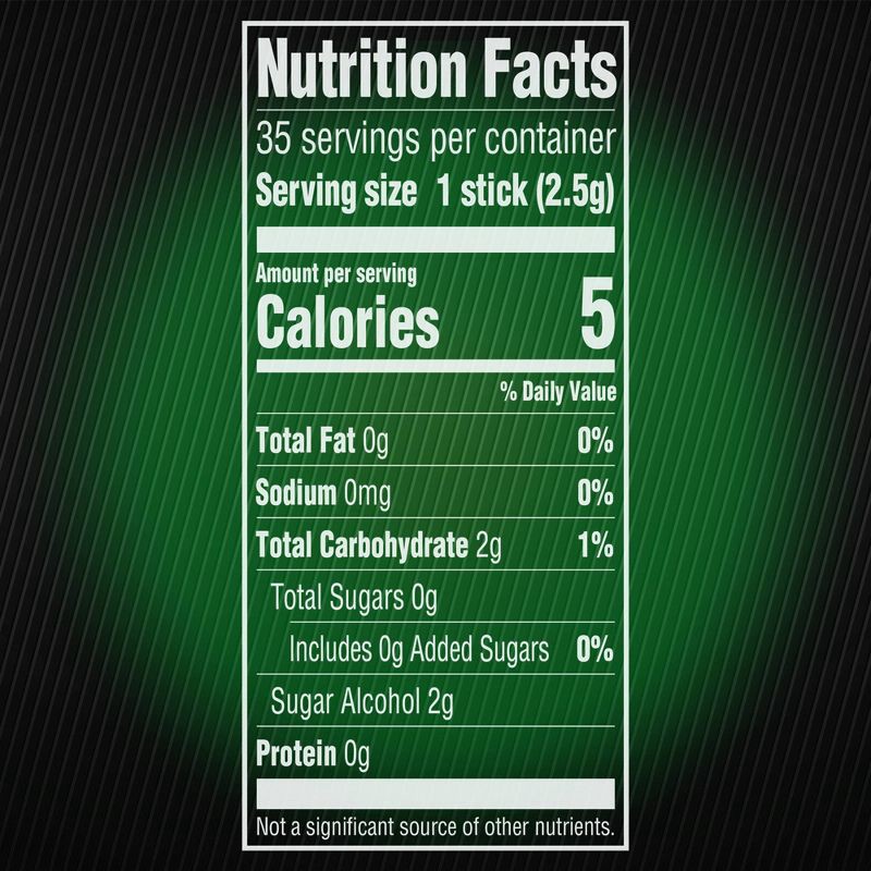 slide 9 of 11, 5 Gum Sugar-Free Spearmint Rain Gum - 35ct, 35 ct