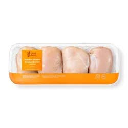 Fresh All Natural Boneless & Skinless Chicken Breast - 1.5-3.2lbs - price per lb - Good & Gather™