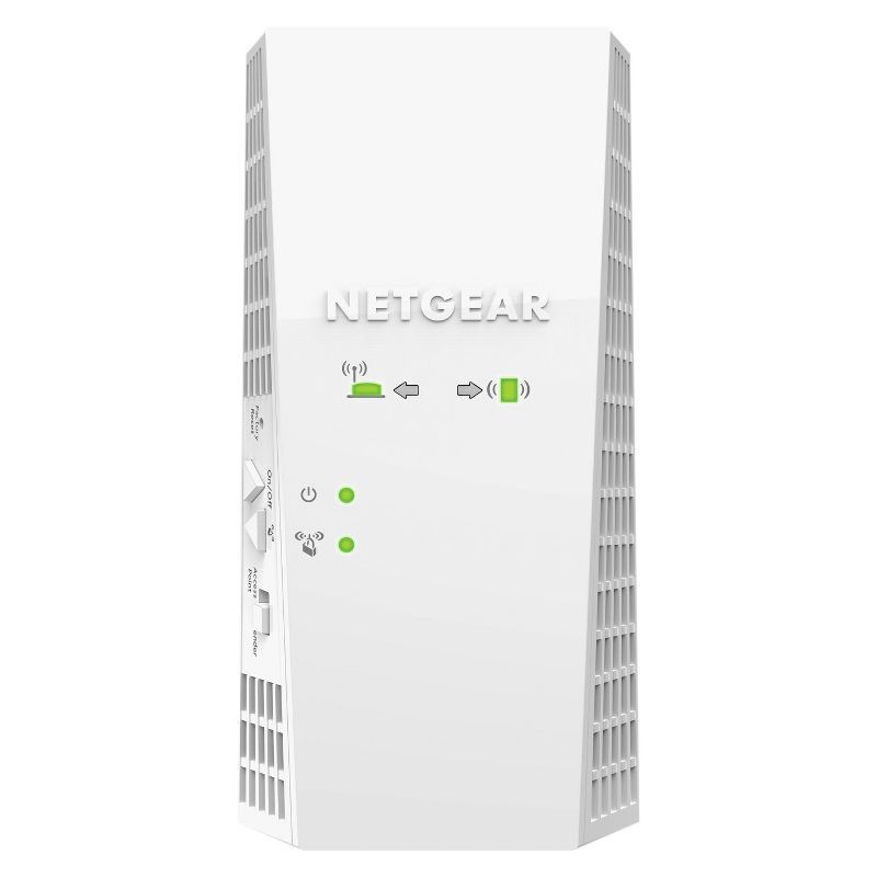 slide 3 of 5, Netgear AC1900 Mesh WiFi Range Extender Essential Edition - White (EX6400), 1 ct