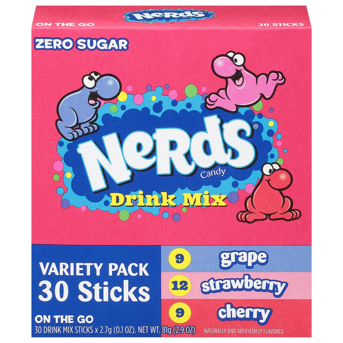 Nerds Drink Mix Variety Pack 30 ct