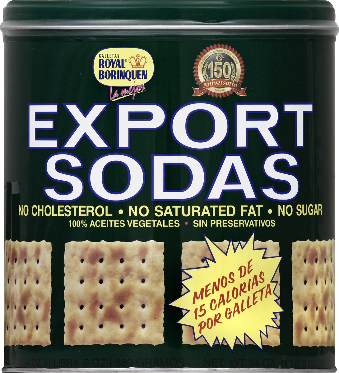 slide 1 of 2, Royal Borinquen Export Soda Crackers, 24 oz