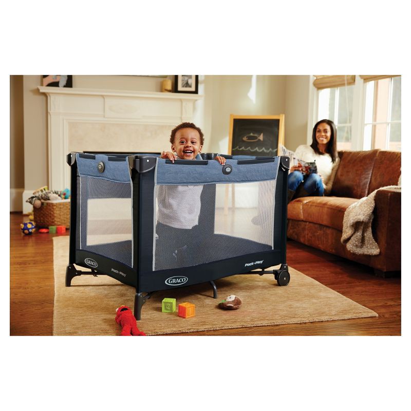 slide 6 of 8, Graco Pack 'n Play Playard Simple Solutions Portable Playard - Hadlee, 1 ct