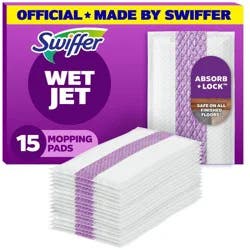 Swiffer WetJet Multi-Surface Floor Cleaner Spray Moping Pads Refill - Unscented - 15ct