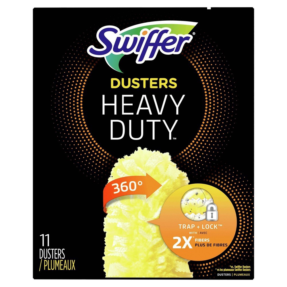 slide 9 of 19, Swiffer Duster Multi-Surface Heavy Duty Refills - 11ct, 11 ct