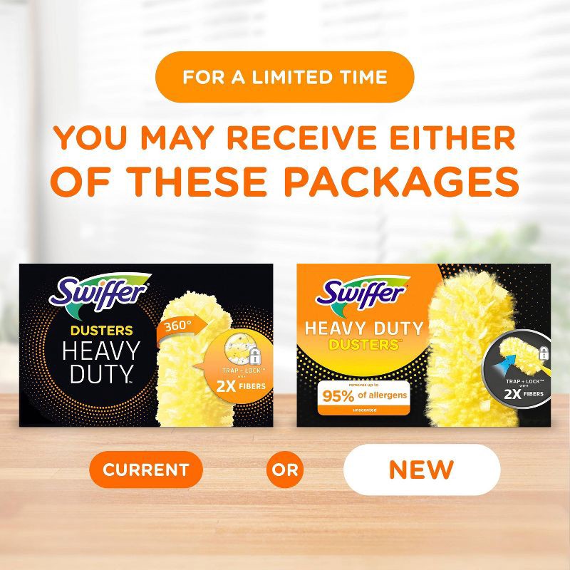 slide 10 of 13, Swiffer Duster Multi-Surface Heavy Duty Refills - Unscented - 11ct, 11 ct