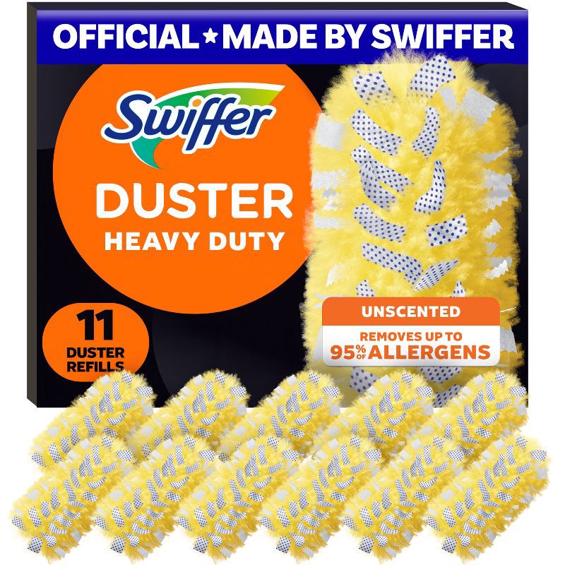 slide 1 of 16, Swiffer Duster Multi-Surface Heavy Duty Refills - Unscented - 11ct, 11 ct