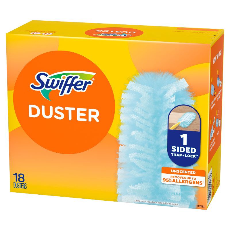 slide 12 of 13, Swiffer Dusters Multi-Surface Refills - Unscented - 18ct, 18 ct
