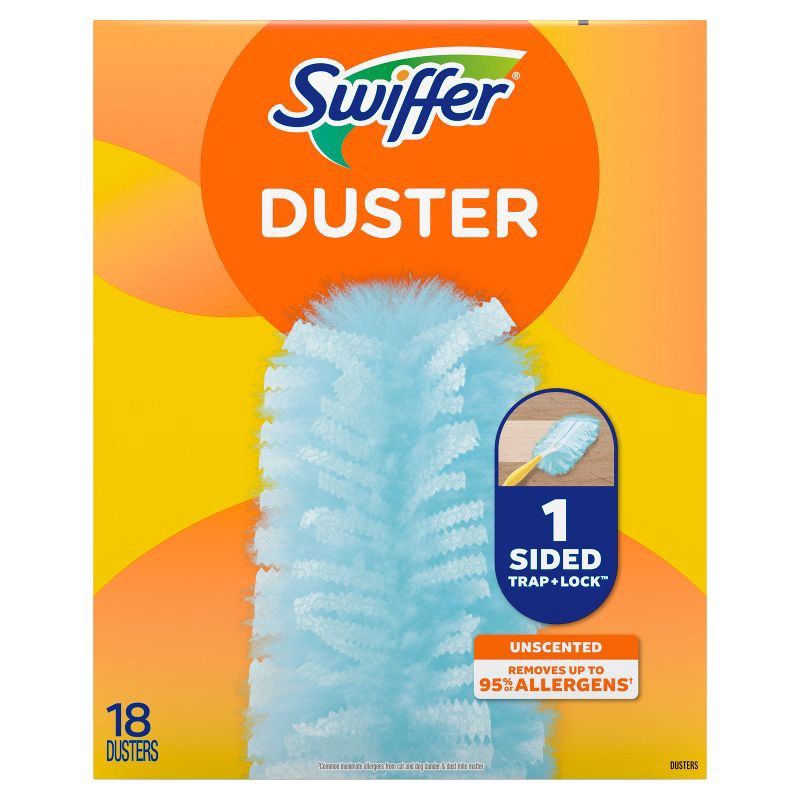 slide 13 of 13, Swiffer Dusters Multi-Surface Refills - Unscented - 18ct, 18 ct