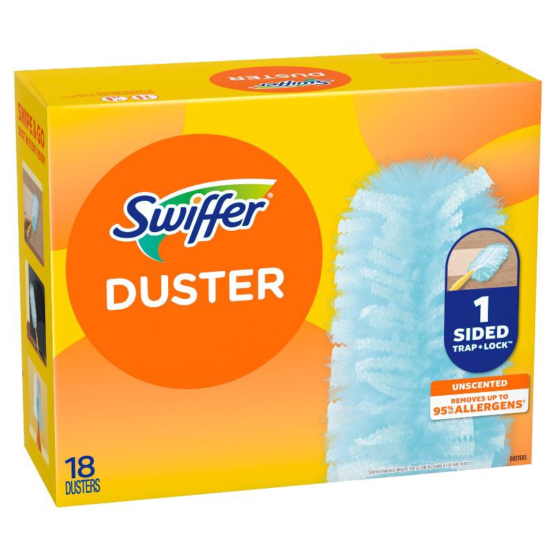 slide 5 of 13, Swiffer Dusters Multi-Surface Refills - Unscented - 18ct, 18 ct