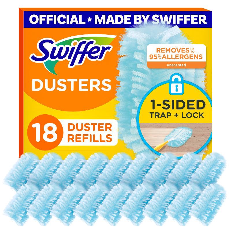 slide 1 of 13, Swiffer Dusters Multi-Surface Refills - Unscented - 18ct, 18 ct
