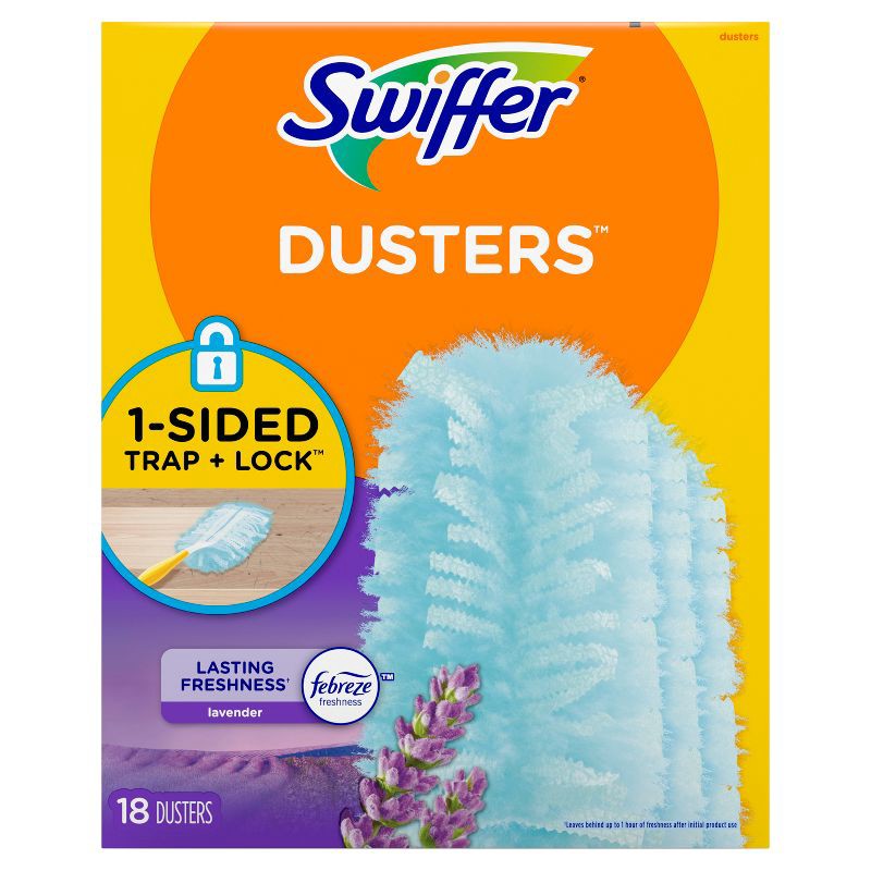 slide 12 of 12, Swiffer Dusters Multi-Surface Refills - Lavender Scent - 18ct, 18 ct