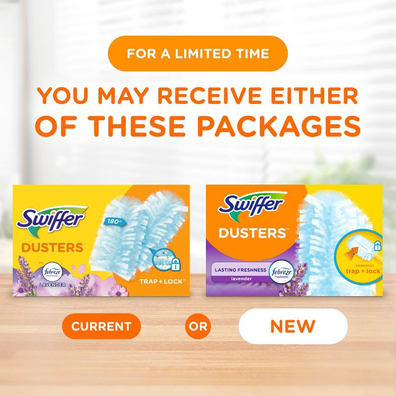 slide 9 of 9, Swiffer Dusters Multi-Surface Refills - Lavender Scent - 18ct, 18 ct