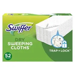 Swiffer Sweeper Dry Sweeping Cloths - Unscented - 52ct