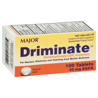 slide 1 of 1, Driminate 50 Mg Tablet, 1 ct