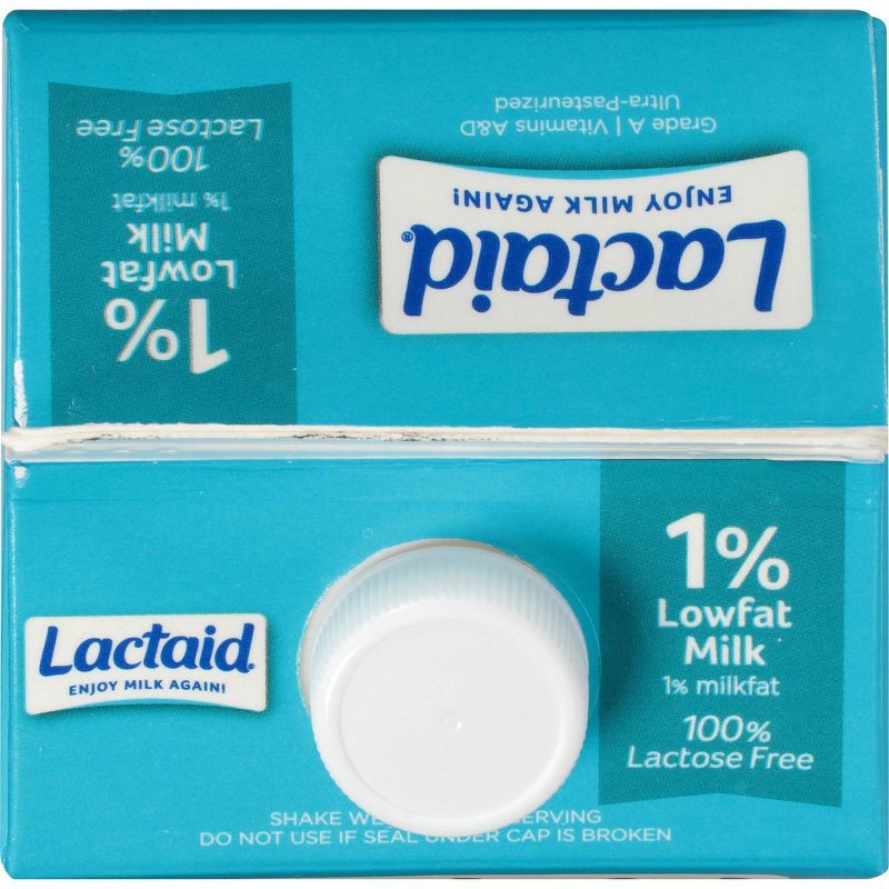 slide 6 of 6, Lactaid Lactose Free 1% Low Fat Milk - 0.5gal, 1/2 gal