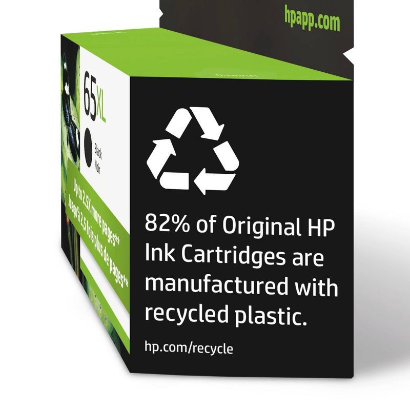 slide 3 of 16, HP Inc. HP 65XL Original Single Ink Cartridge - Black (HEWN9K04AN), 1 ct