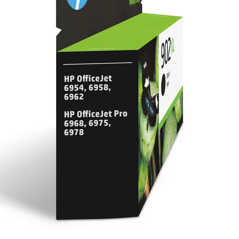 slide 2 of 6, HP Inc. HP 902XL High Yield Original Single Ink Cartridge - Black (HEWT6M14AN), 1 ct